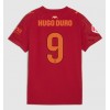 Valencia Hugo Duro #9 Bortatröja 2025-26 Korta ärmar Valencia Hugo Duro #9 Bortatröja 2025-26 Korta ärmar